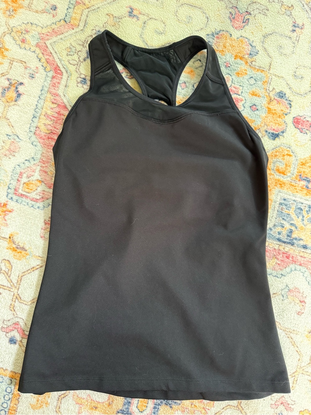 Athleta Racerback Tank Top Tank Top Black Size Small